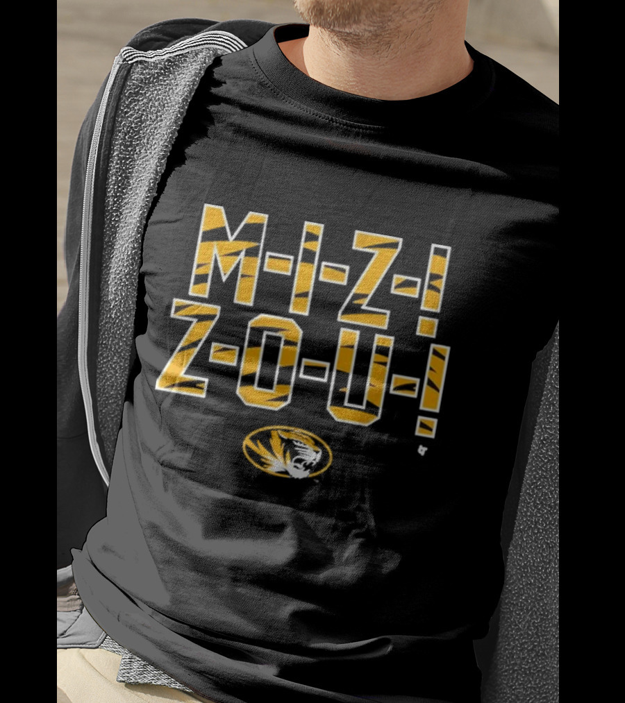 Mizzou Tigers Chant M-I-Z Z-O-U T-Shirt