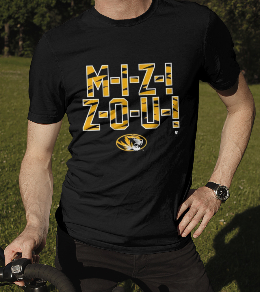 Mizzou Tigers Chant M-I-Z Z-O-U T-Shirt