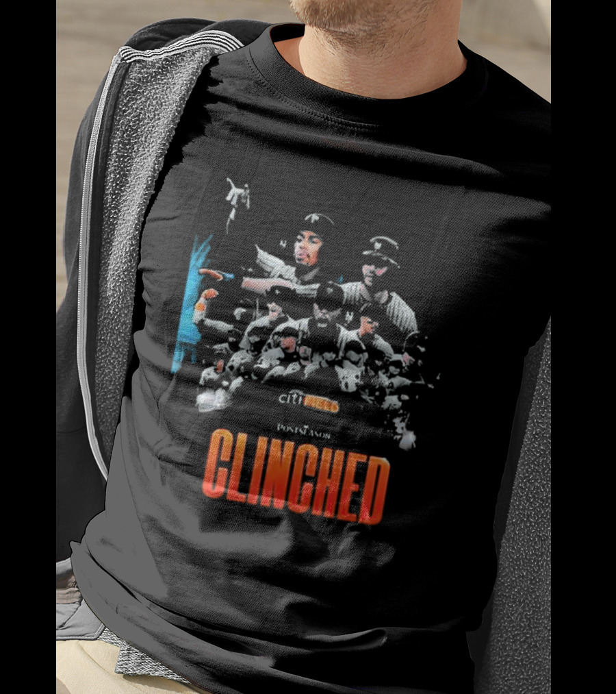 Citi Field Pontiacs Clinched Baseball T-Shirt