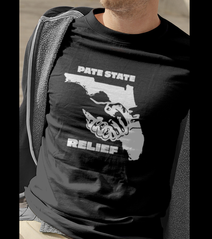 Pate State Florida Relief T-Shirt