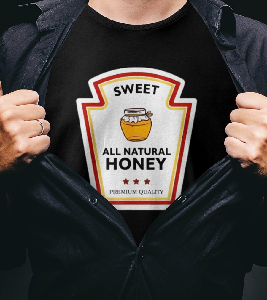 Sweet All Natural Honey Condiment Group Costume T-Shirt