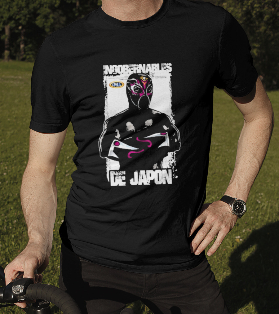 Ingobernables De Japon CMLL Titán Masked Wrestler T-Shirt