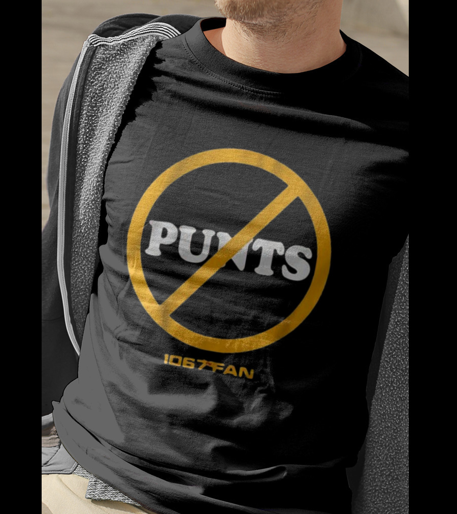 Washington Football 106.7 Fan No Punts T-Shirt