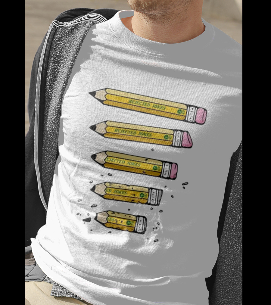 Rejected Jokes Pencil Series Ben Schwartz T-Shirt