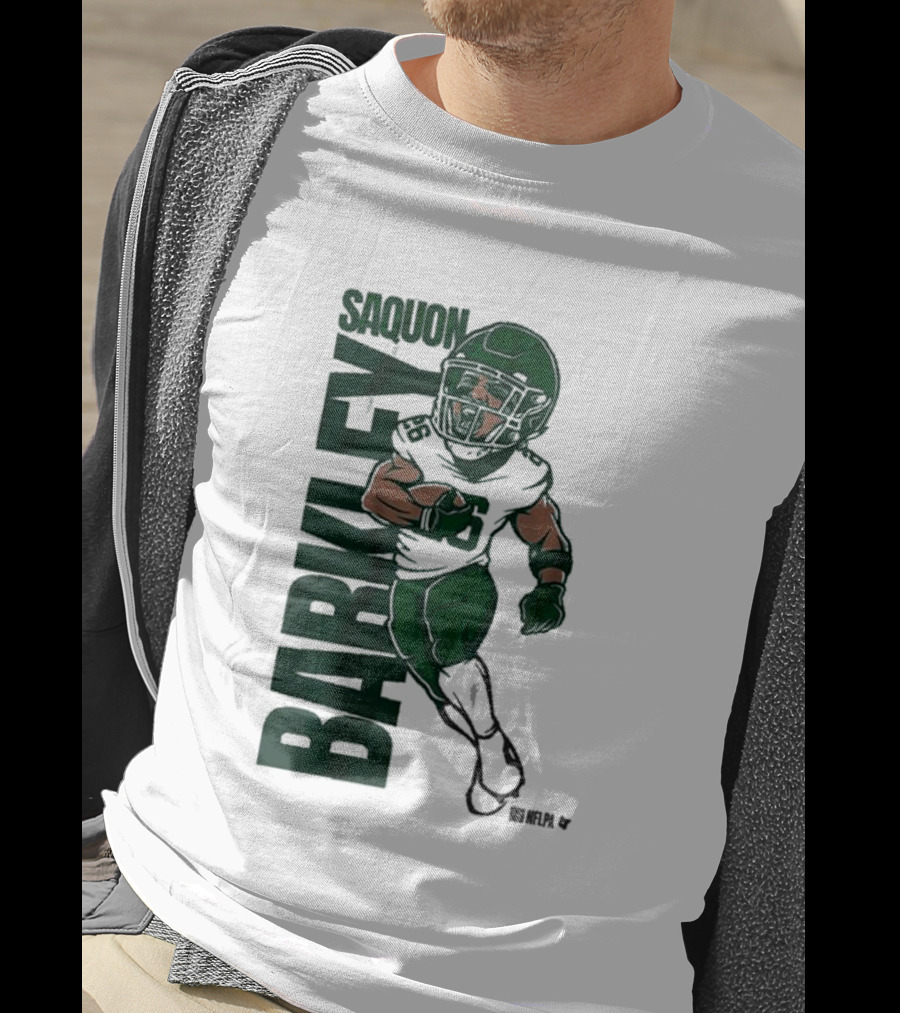 Saquon Barkley NFLPA Superhero Star T-Shirt