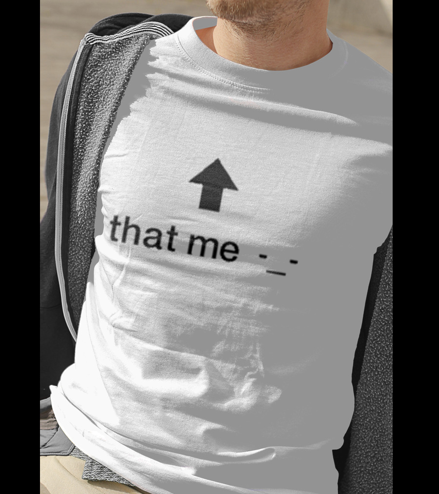 Sealicidal That Me Arrow Emoji -_- T-Shirt