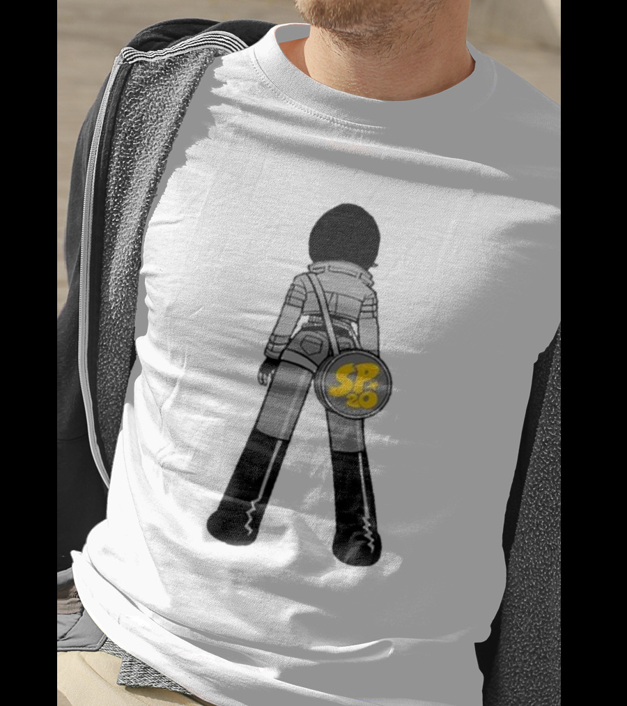 SP20 Ramona Black And Gray Character With Bag T-Shirt