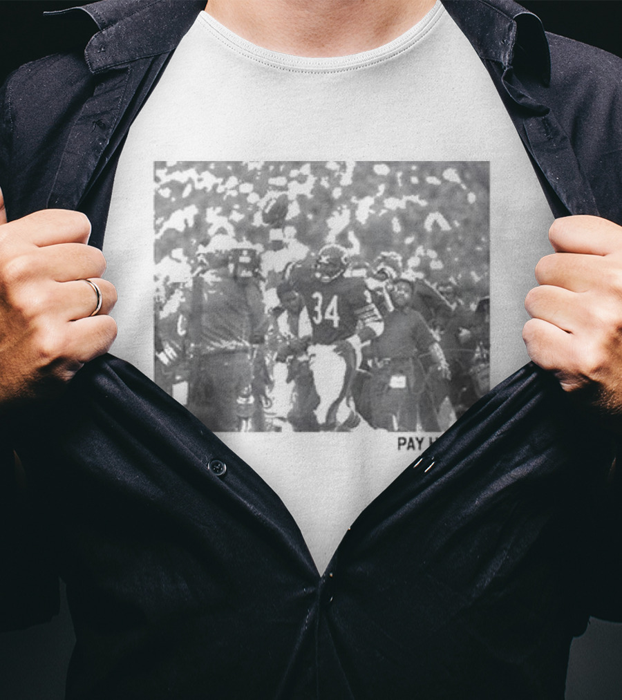 Walter Payton Pay Homage 34 Football Legend T-Shirt
