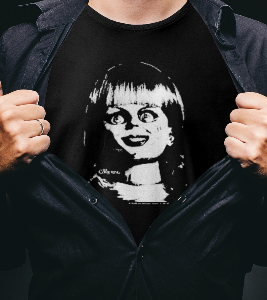 Annabelle Conjuring Doll Face T-Shirt