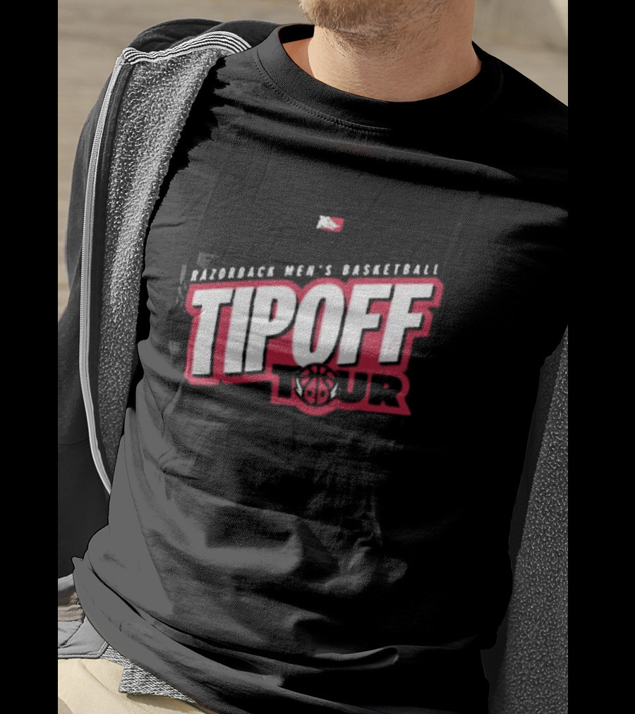 Razorback Men's Basketball Tipoff Tour T-Shirt