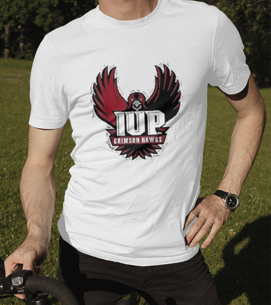IUP Crimson Hawks Indiana University Pennsylvania NCAA IUPHC002 T-Shirt