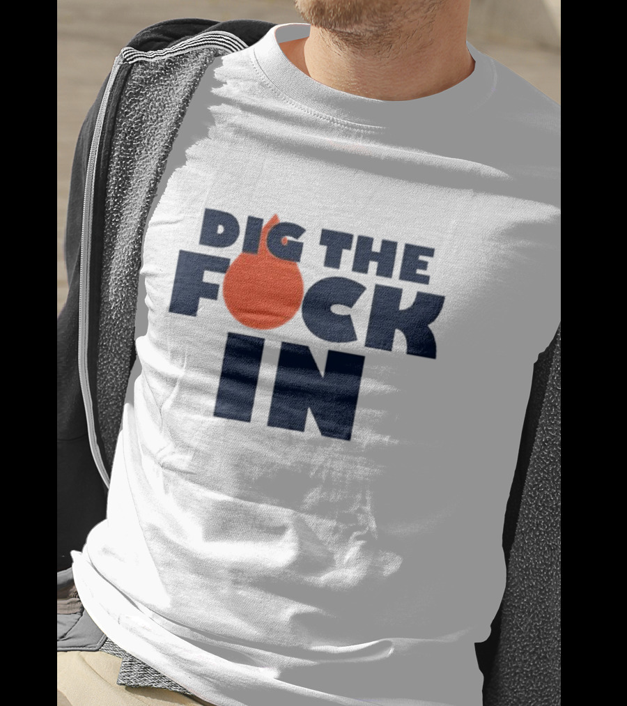 Edmonton Oilers Dig The Fck In T-Shirt