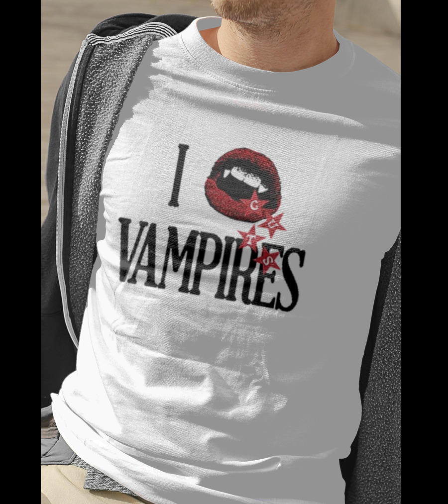 Oliviarodrigo I Love Vampires Guts Lover T-Shirt