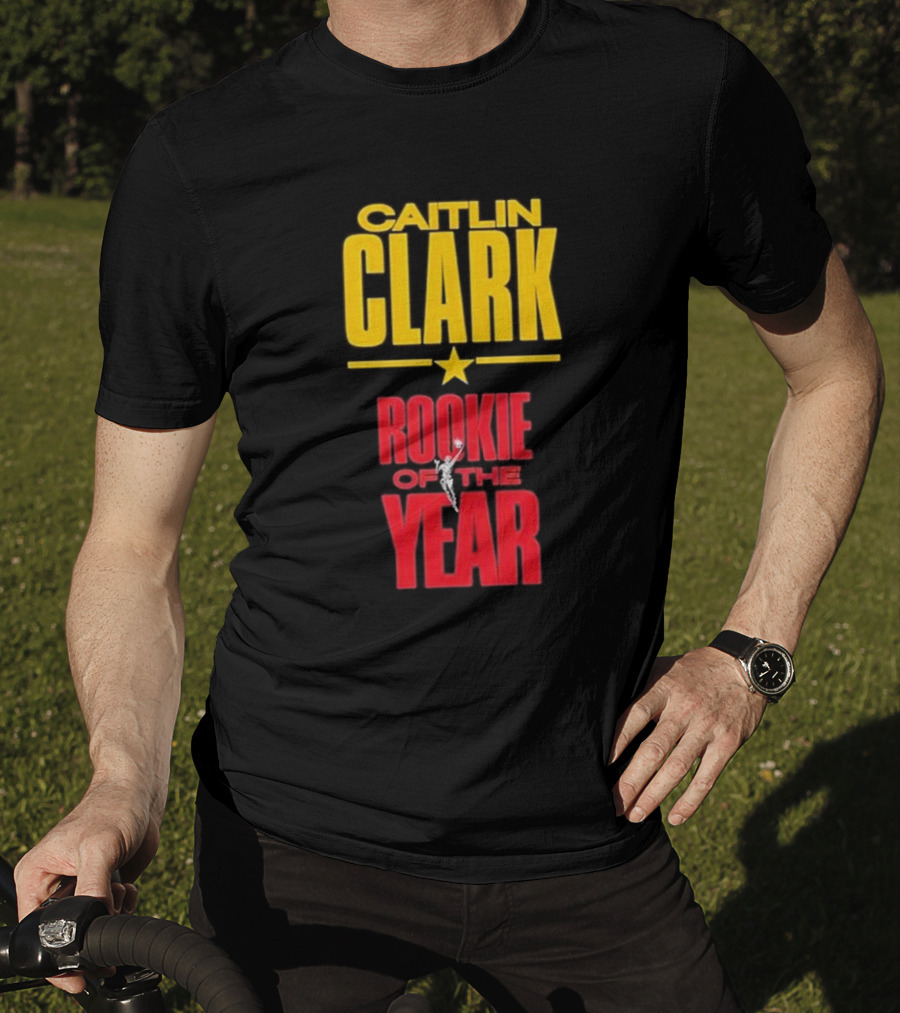 Caitlin Clark Rookie Of The Year Star Athletic Achievement 24 T-Shirt