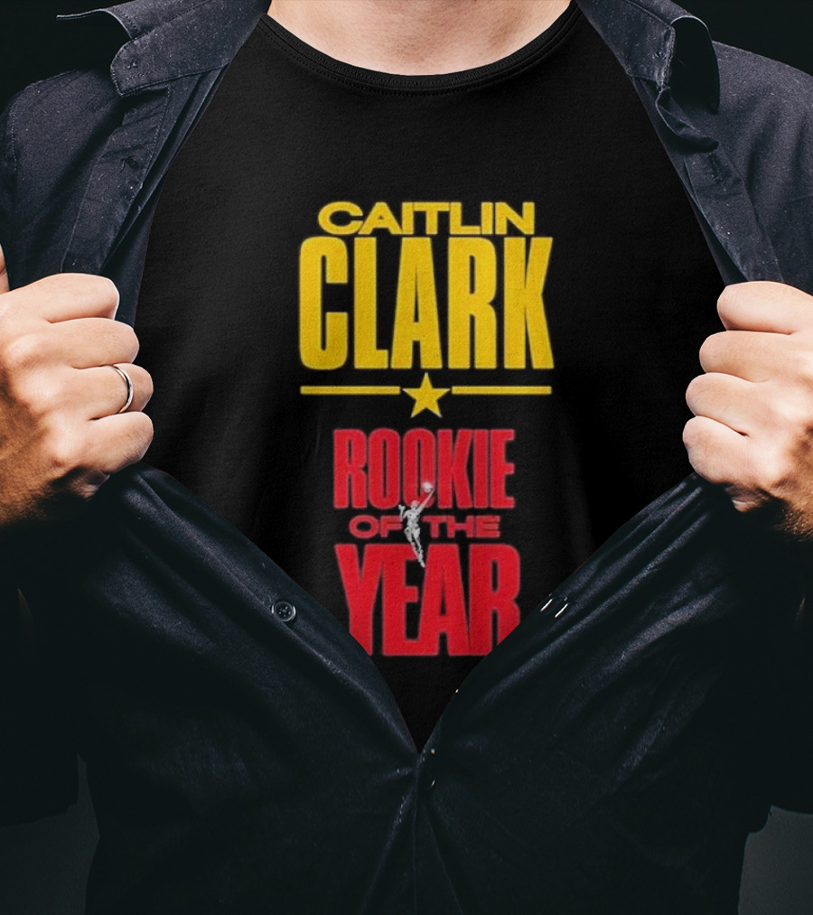 Caitlin Clark Rookie Of The Year Star Athletic Achievement 24 T-Shirt