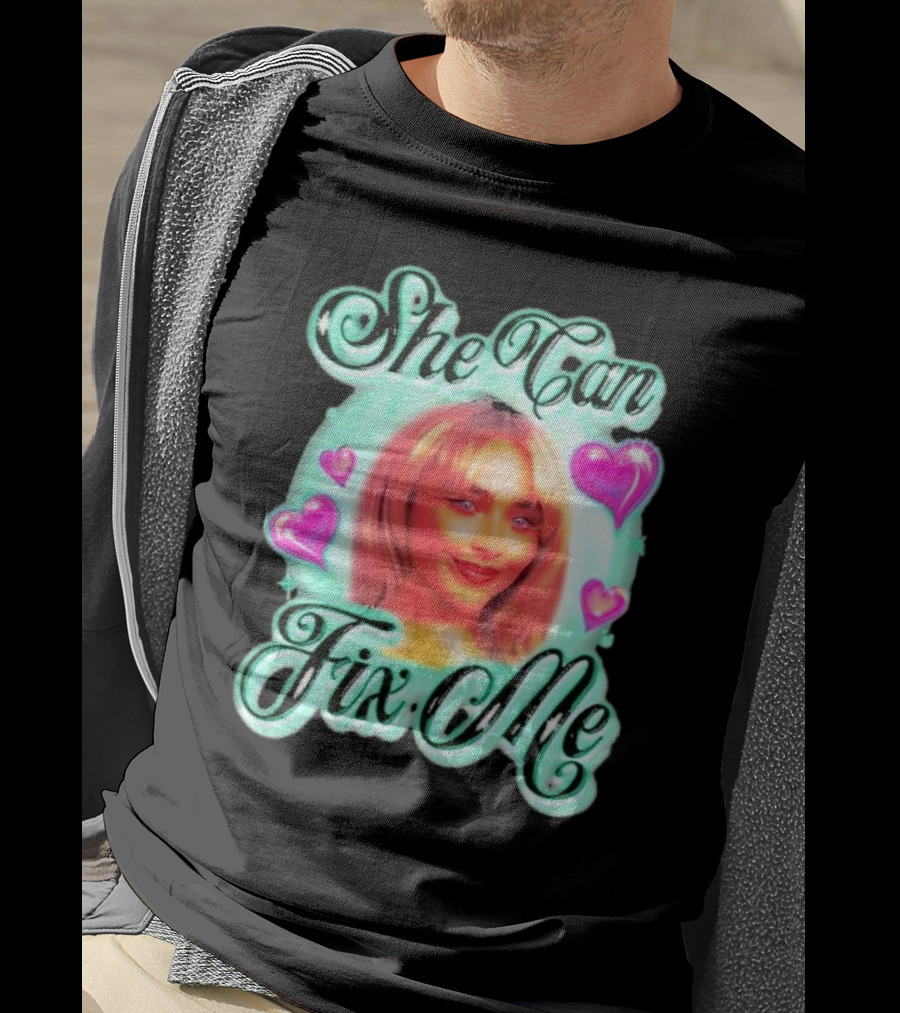 She Can Fix Me Hearts Carpenter T-Shirt