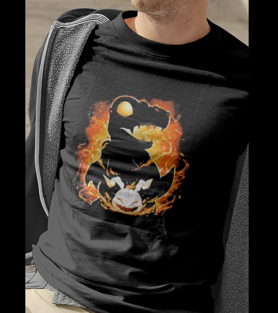 Courage Fire Vallina Fiery Creature T-Shirt