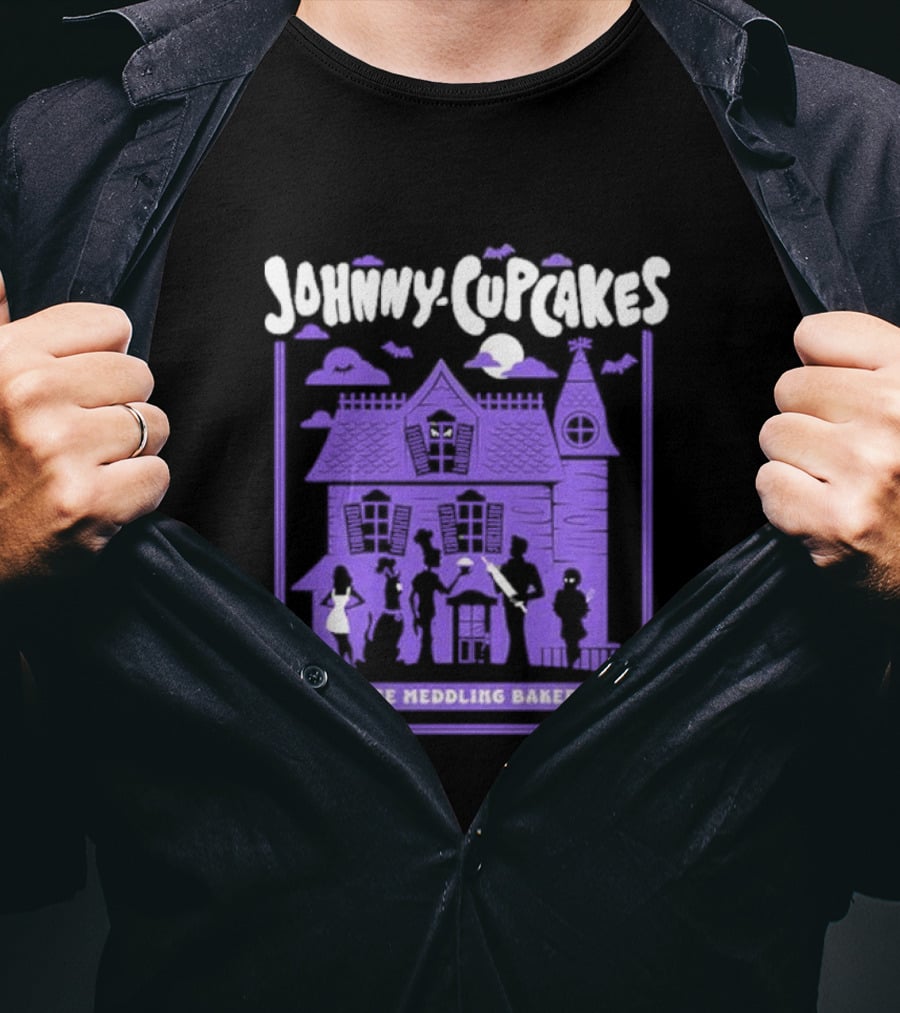 Johnny Cupcakes Haunted House Those Meddling Bakers T-Shirt