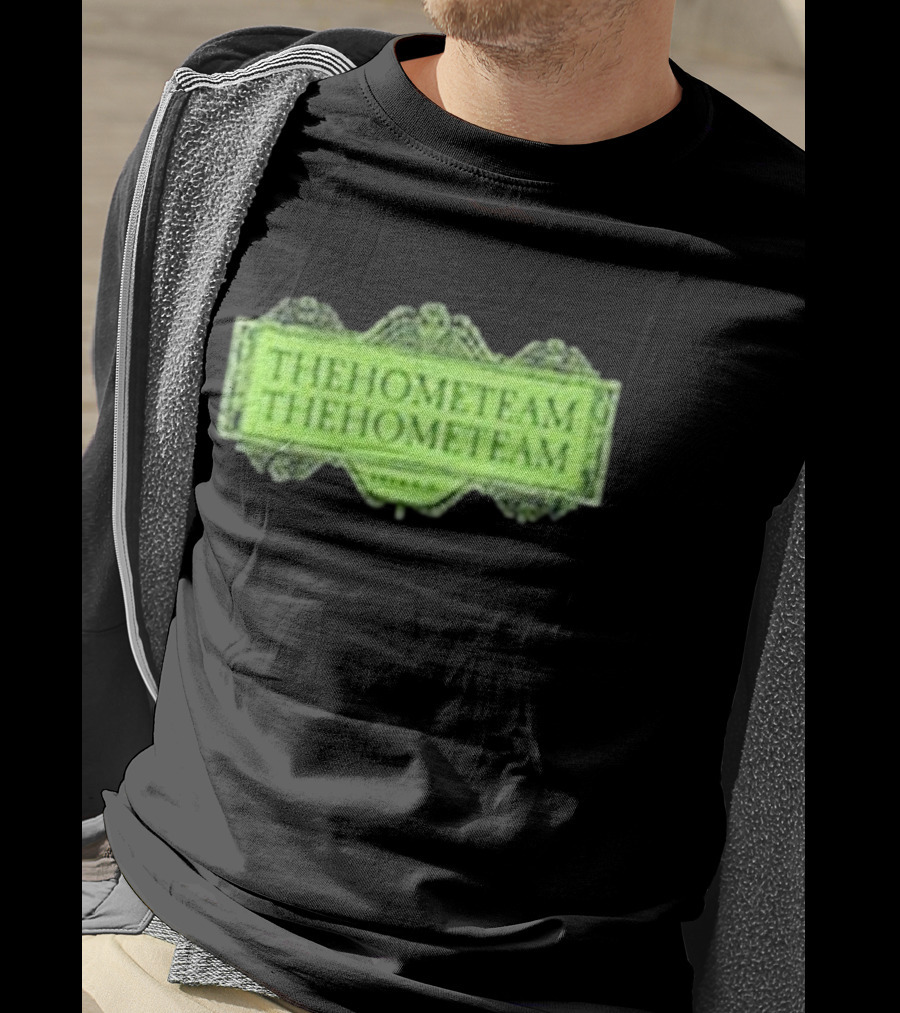 The Home Team Beetlejuice Beetlejuice Vintage Green Text T-Shirt