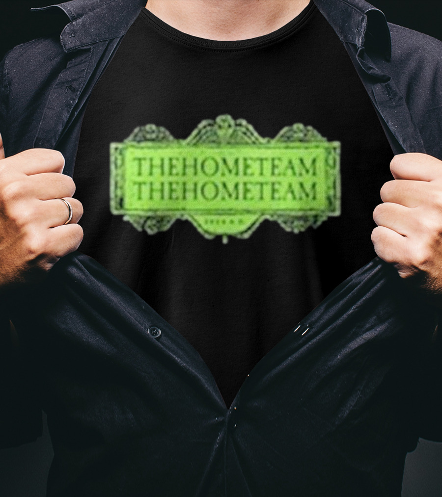 The Home Team Beetlejuice Beetlejuice Vintage Green Text T-Shirt