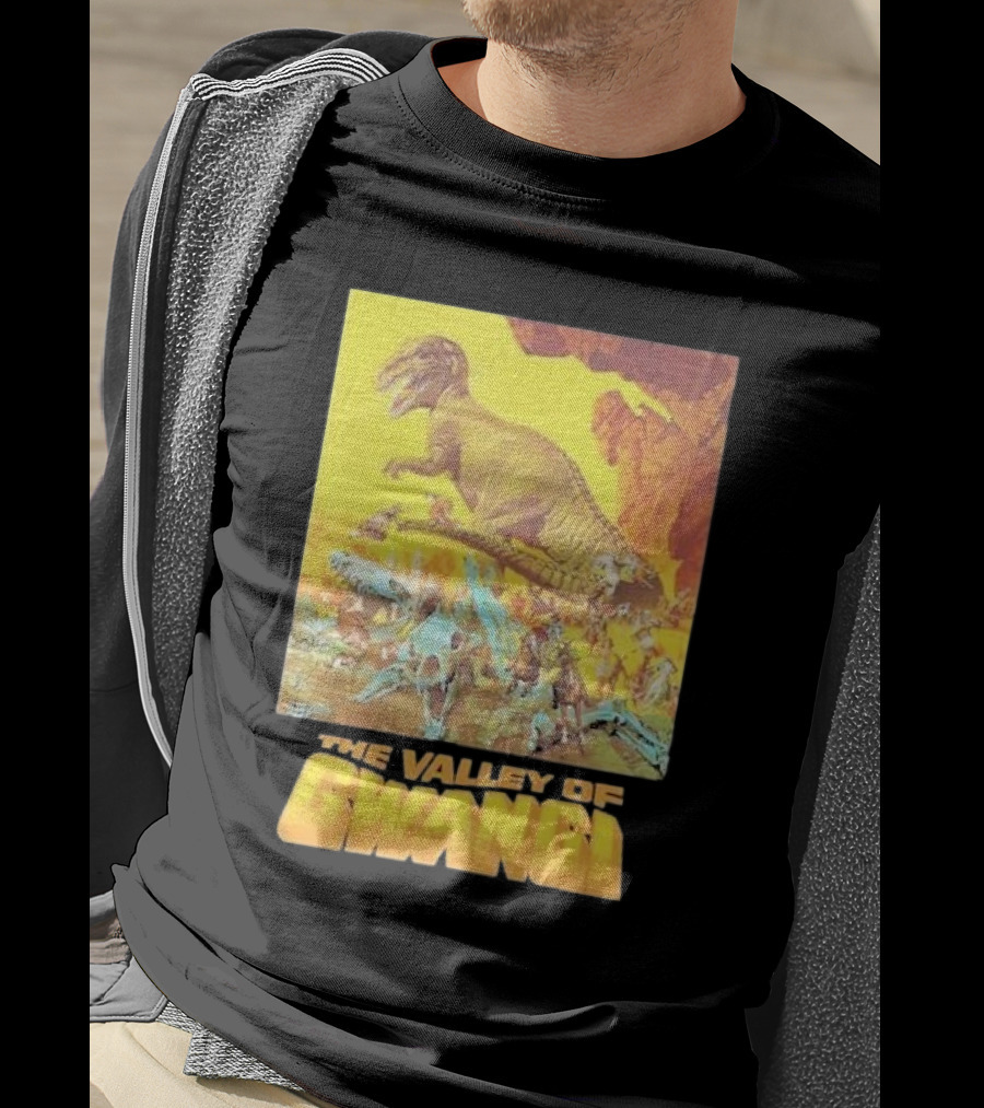 The Valley Of Gwangi Dinosaur Adventure Scene T-Shirt