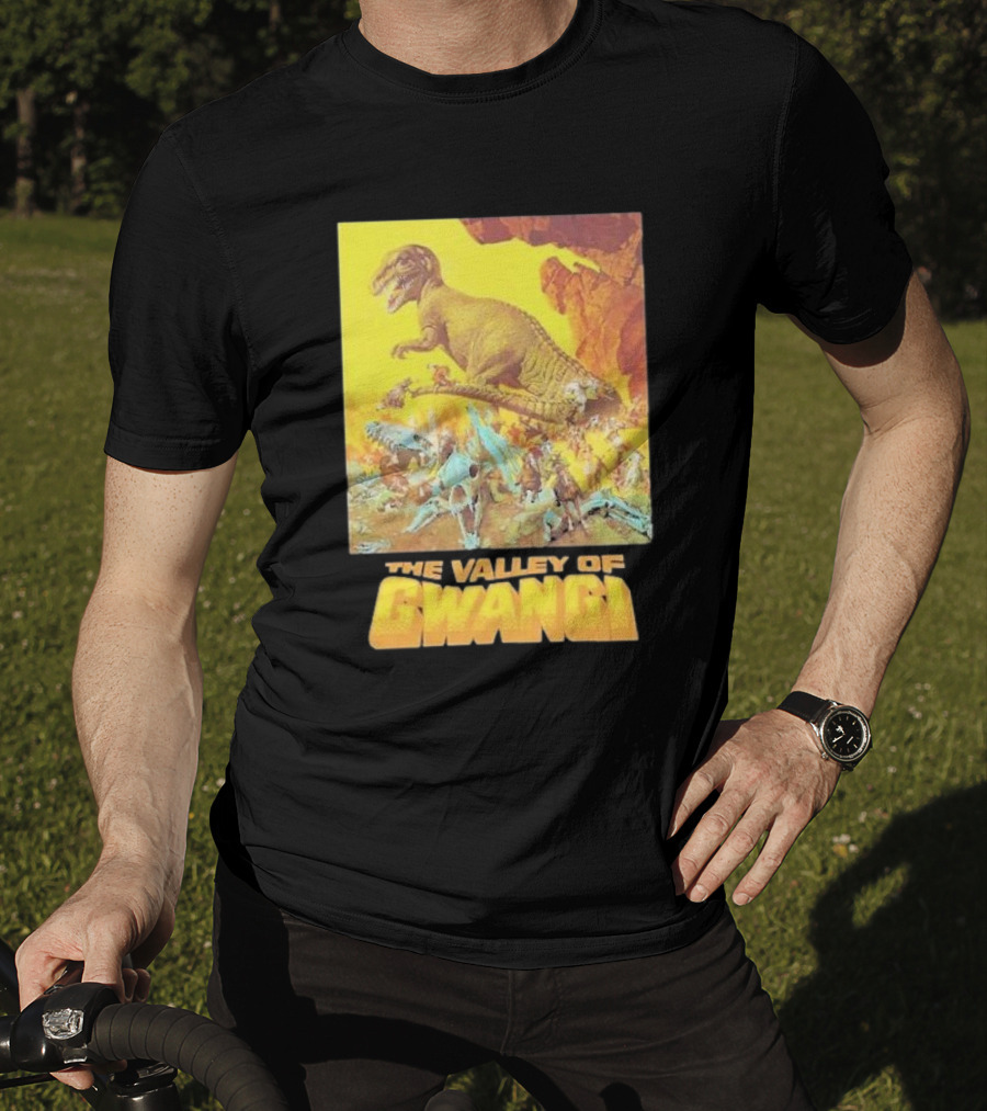 The Valley Of Gwangi Dinosaur Adventure Scene T-Shirt