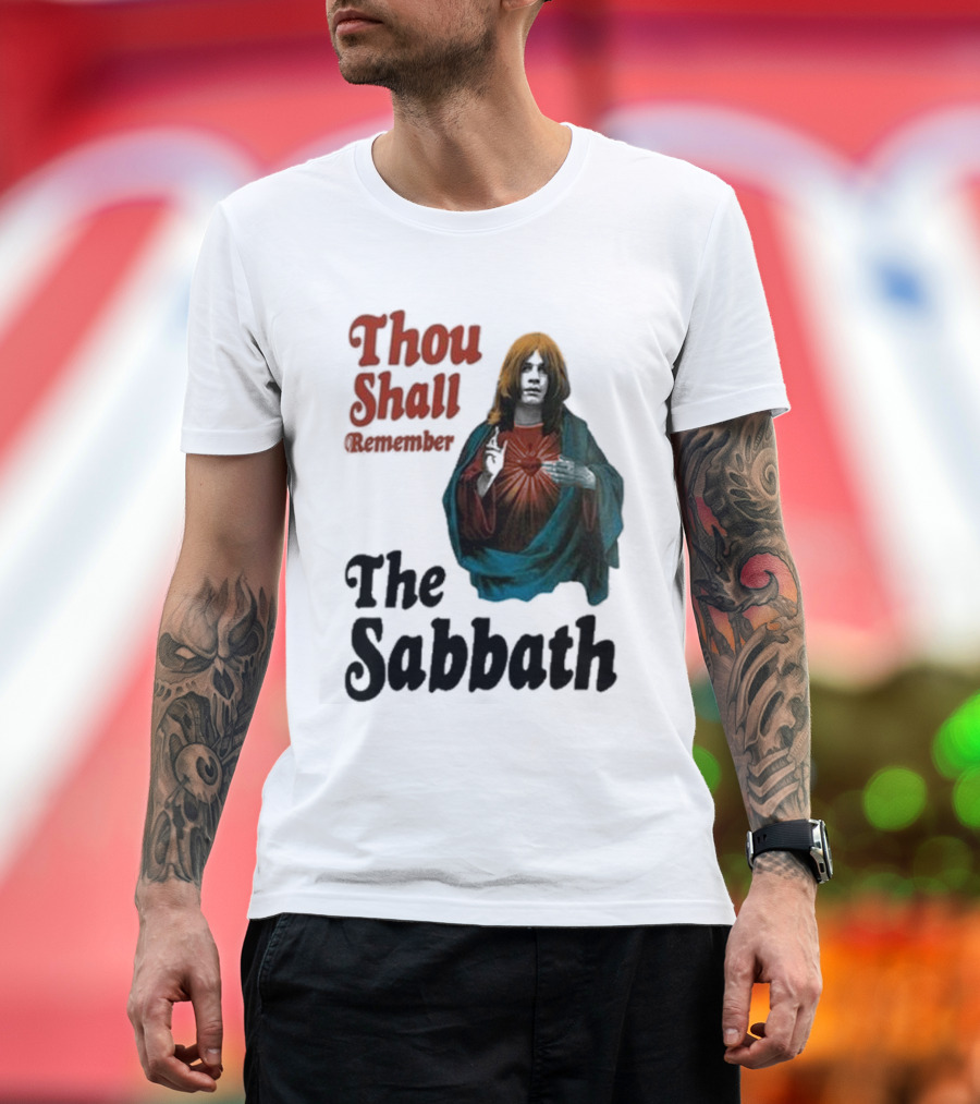 Thou Shall Remember The Sabbath Black Sabbath T-Shirt