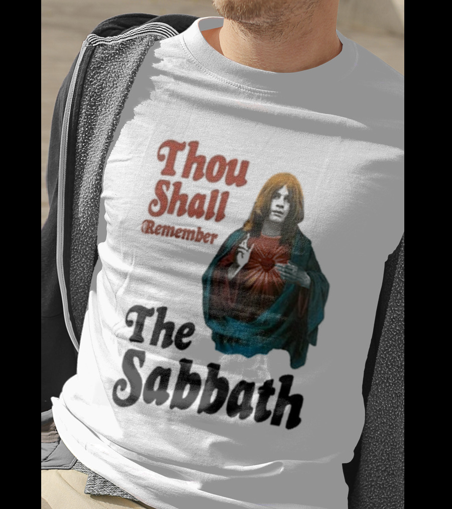 Thou Shall Remember The Sabbath Black Sabbath T-Shirt
