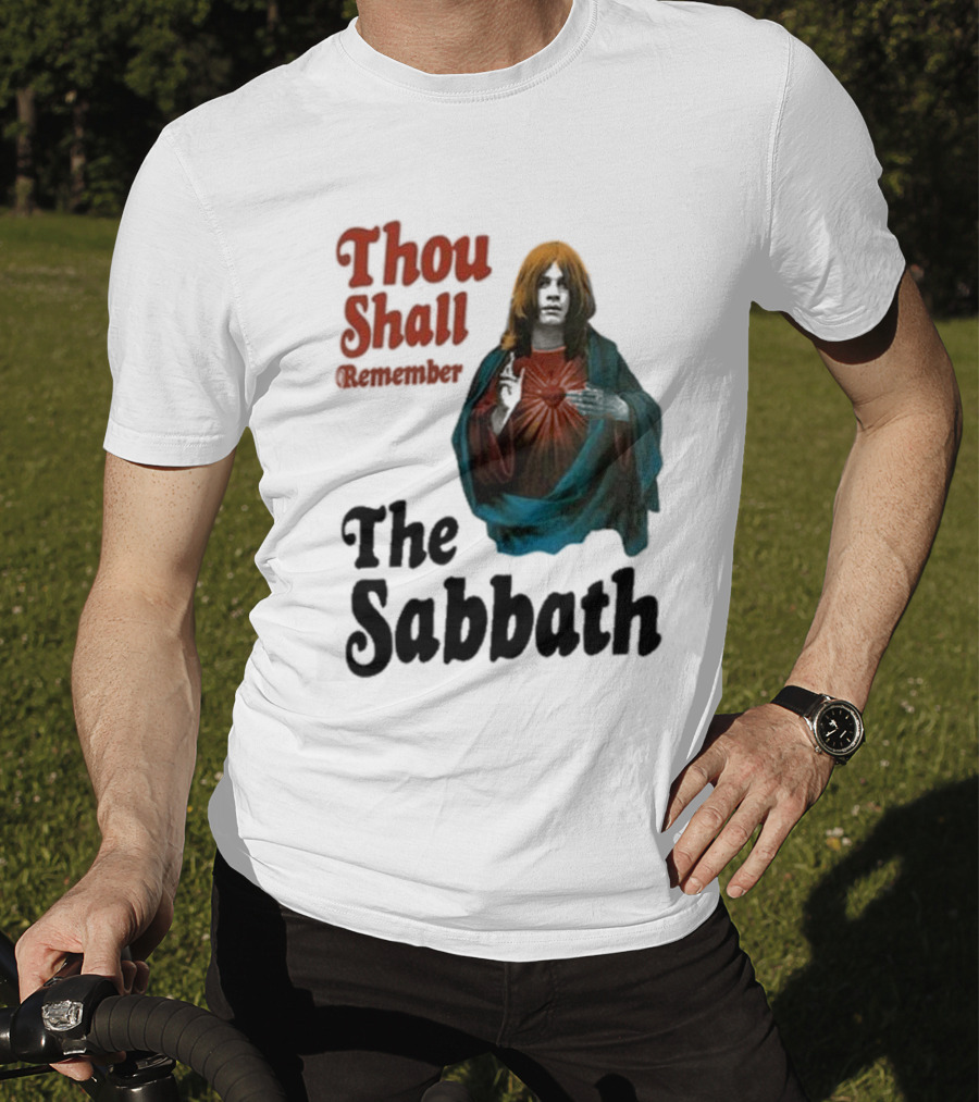 Thou Shall Remember The Sabbath Black Sabbath T-Shirt