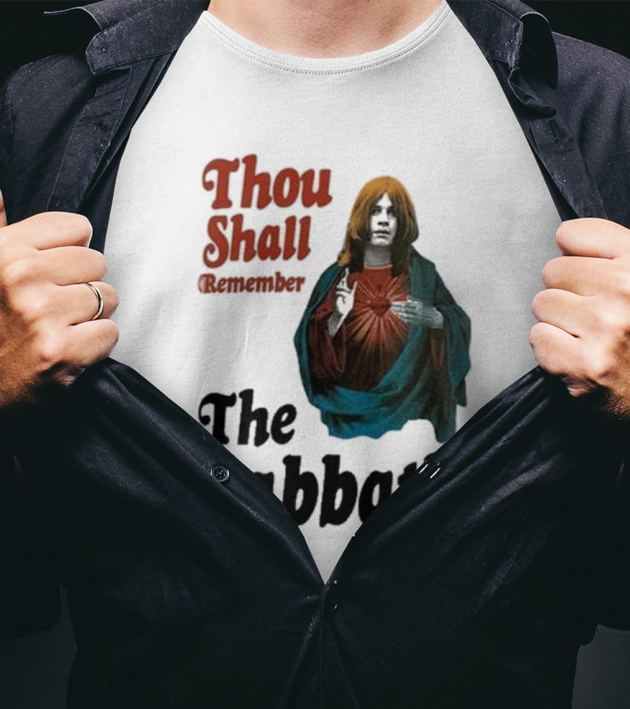 Thou Shall Remember The Sabbath Black Sabbath T-Shirt