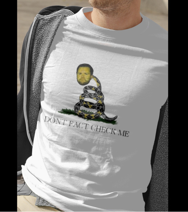 JD Vance Don’t Fact Check Me Gadsden Flag T-Shirt