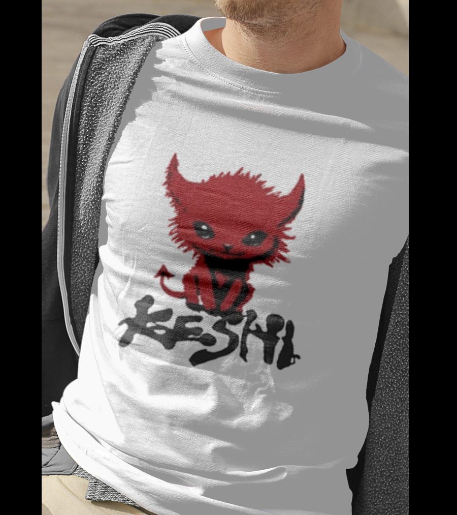 Keshi Red Devil Monster Character T-Shirt