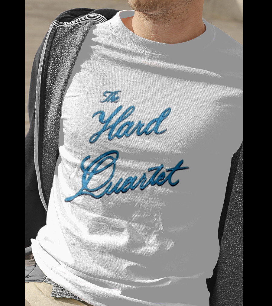 The Hard Quartet Band Blue T-Shirt