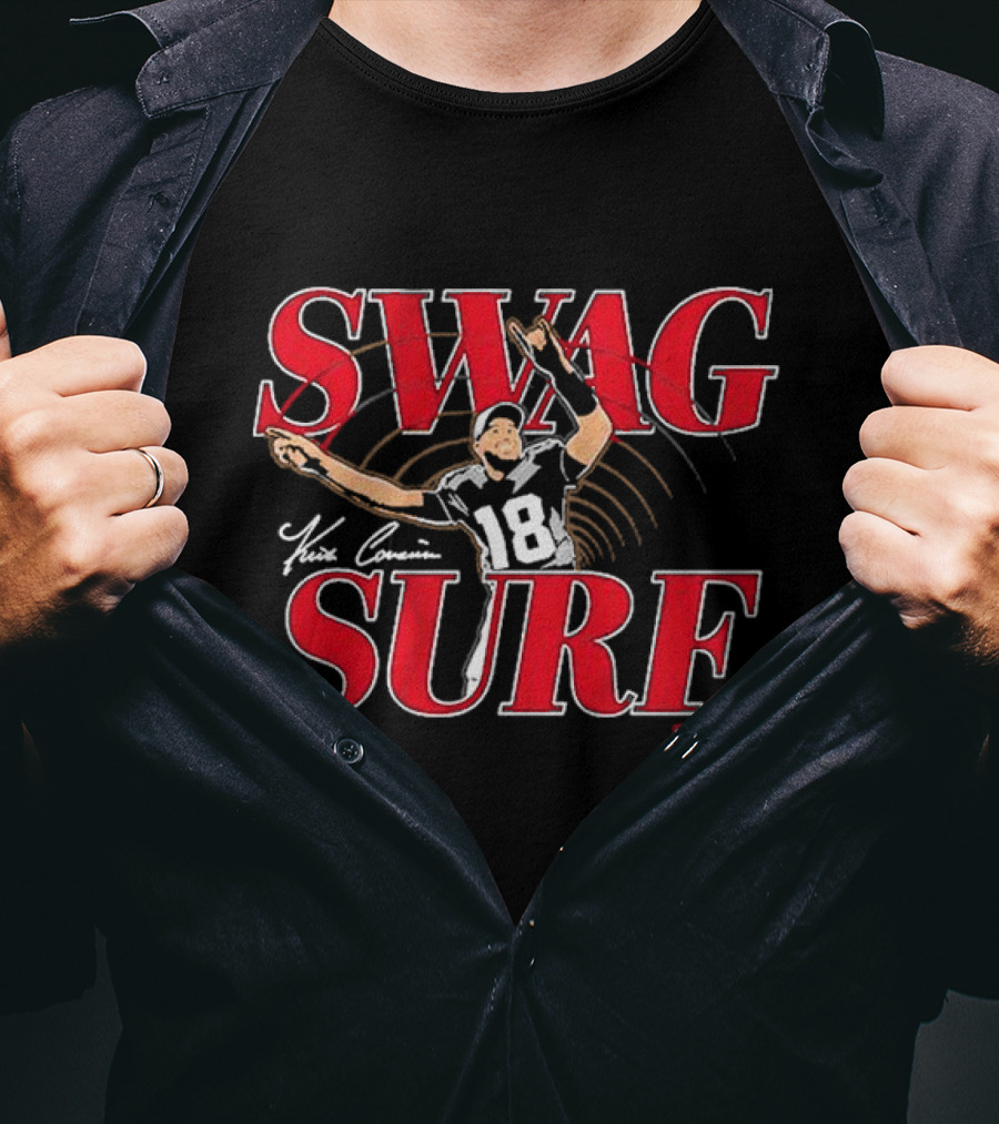 Kirk Cousins Swag Surf 18 Signature T-Shirt