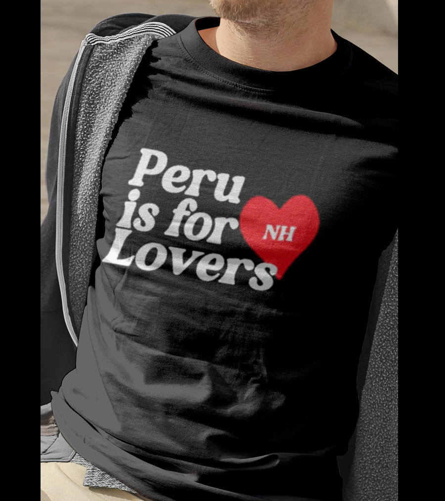 Niall Horan NH Peru Is For Lovers Heart T-Shirt