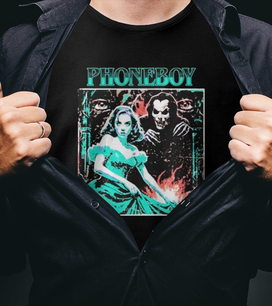 PHONEBOY A Night Of Ultimate Horror Vintage Gothic Horror Aesthetic T-Shirt