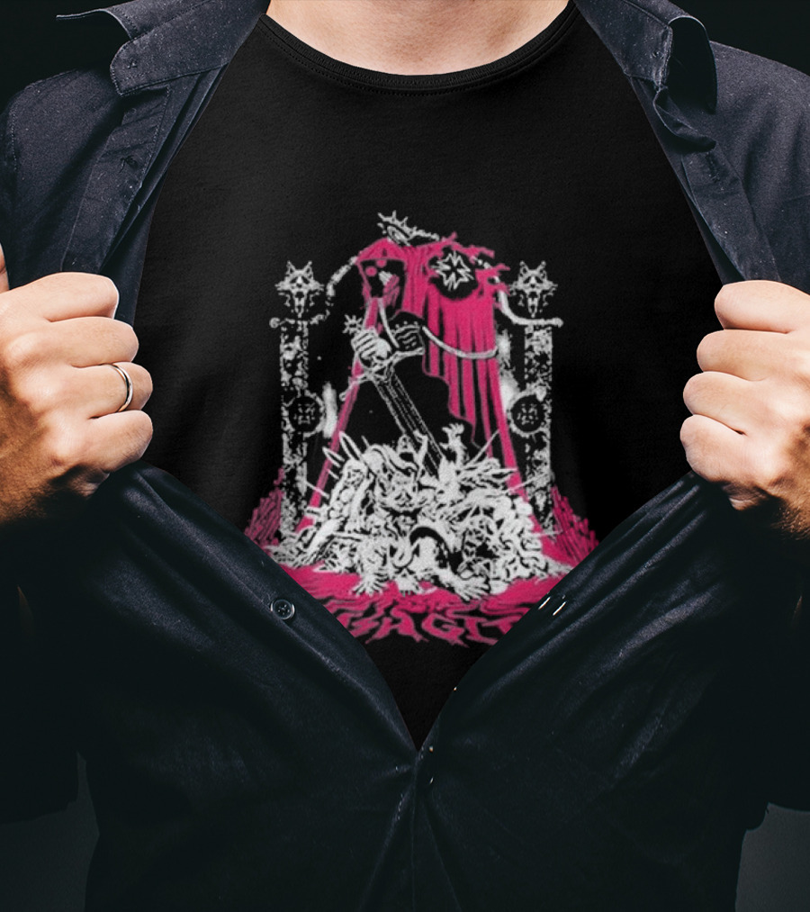 Flashgitz Space King Holy Warrior Retro T-Shirt