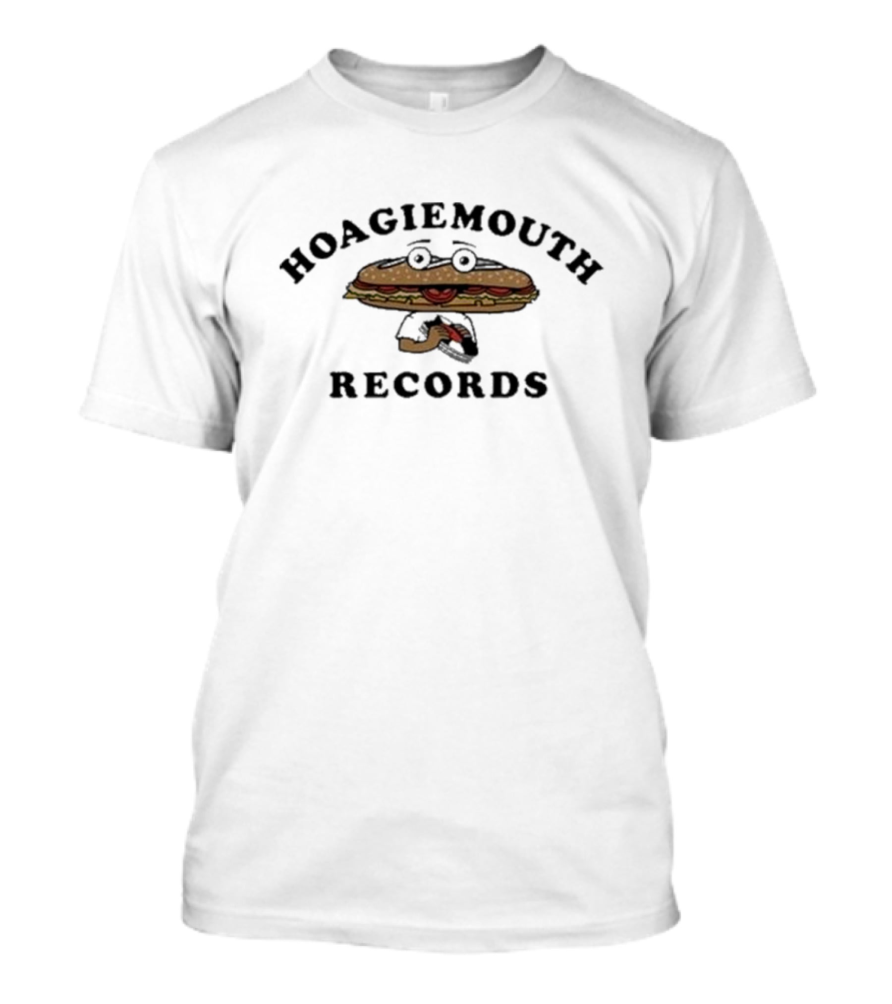 Hoagiemouth Records Cartoon Sandwich T-Shirt