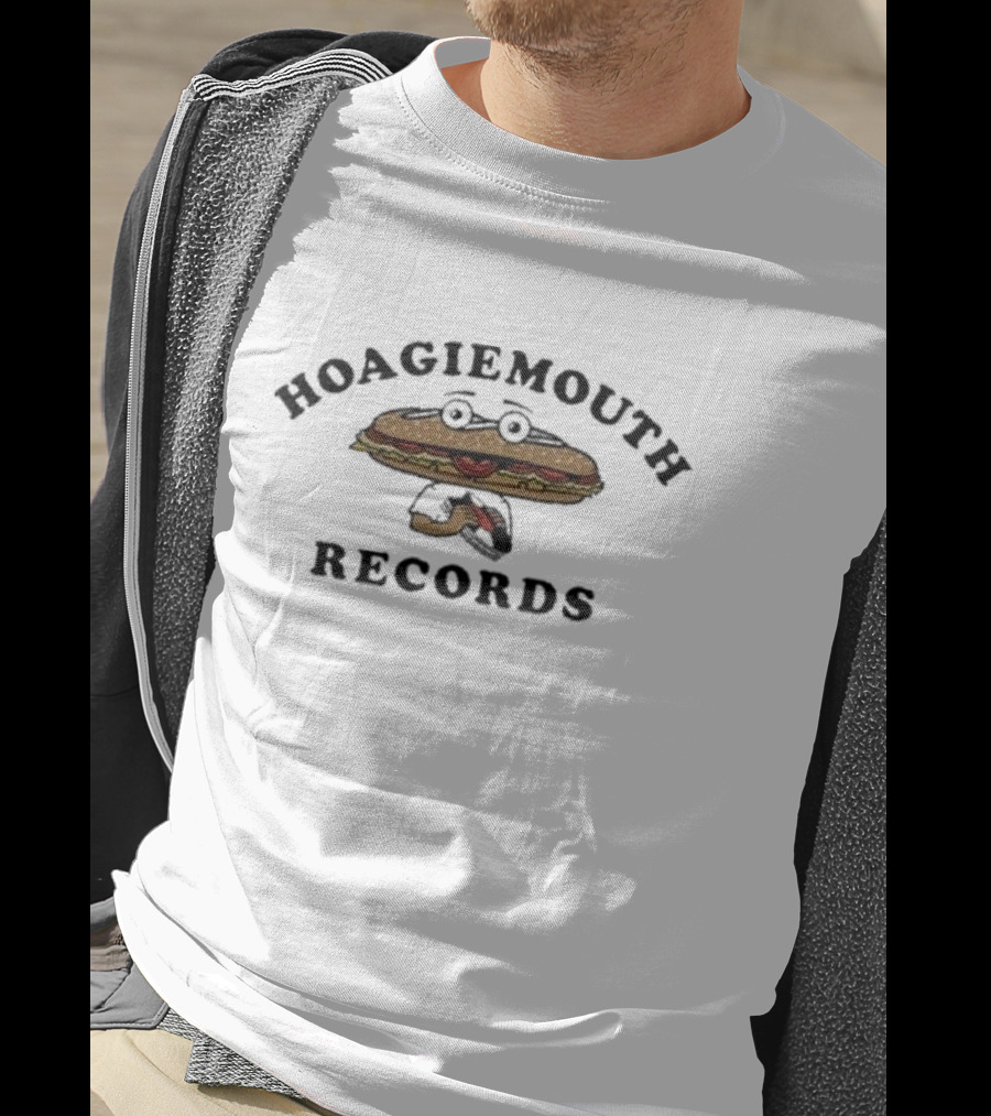 Hoagiemouth Records Cartoon Sandwich T-Shirt