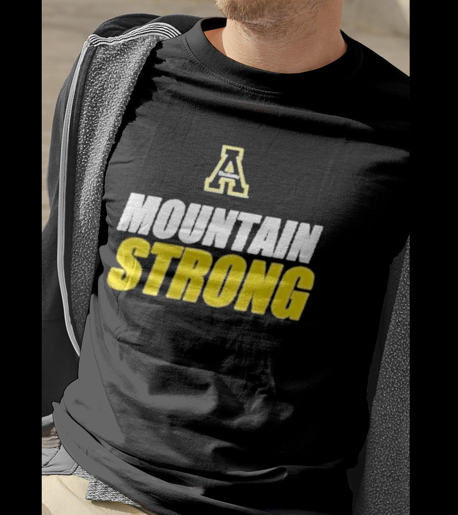 Appalachian State Mountaineers A Mountain Strong T-Shirt