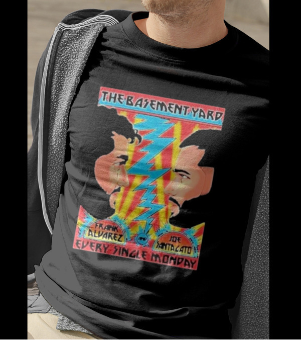 The Basement Yard Face Off Frank Alvarez Joe Santagato Every Single Monday T-Shirt