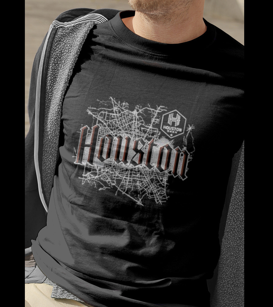 Houston Dash Map T-Shirt