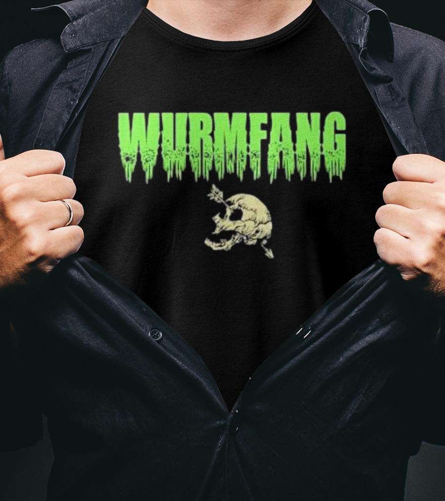 Wurmfang Monster Blood Skull T-Shirt