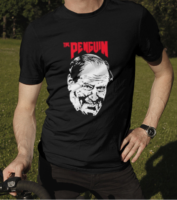 The Penguin Colin Farrell Boss Villainous Grin T-Shirt