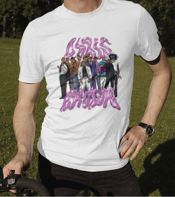 20 Years Of Chris Brown Celebrating Music Journey Icons T-Shirt