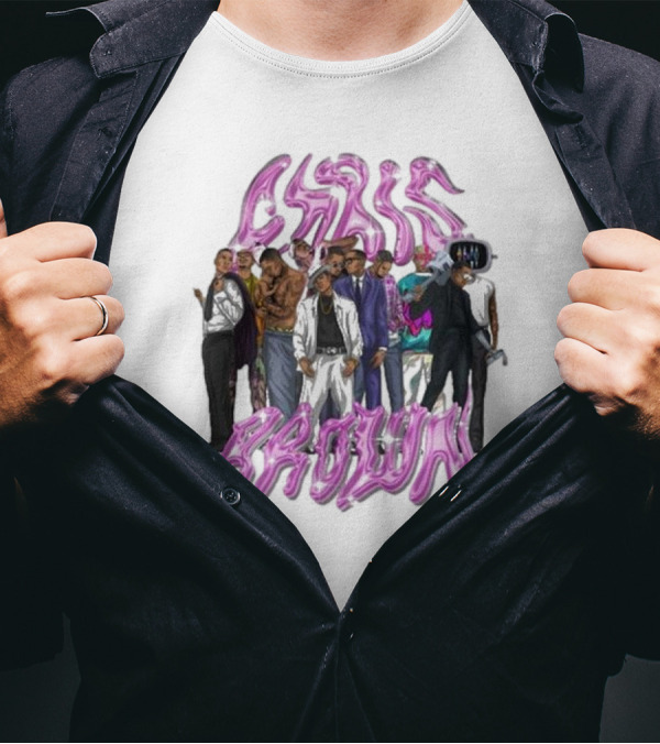 20 Years Of Chris Brown Celebrating Music Journey Icons T-Shirt