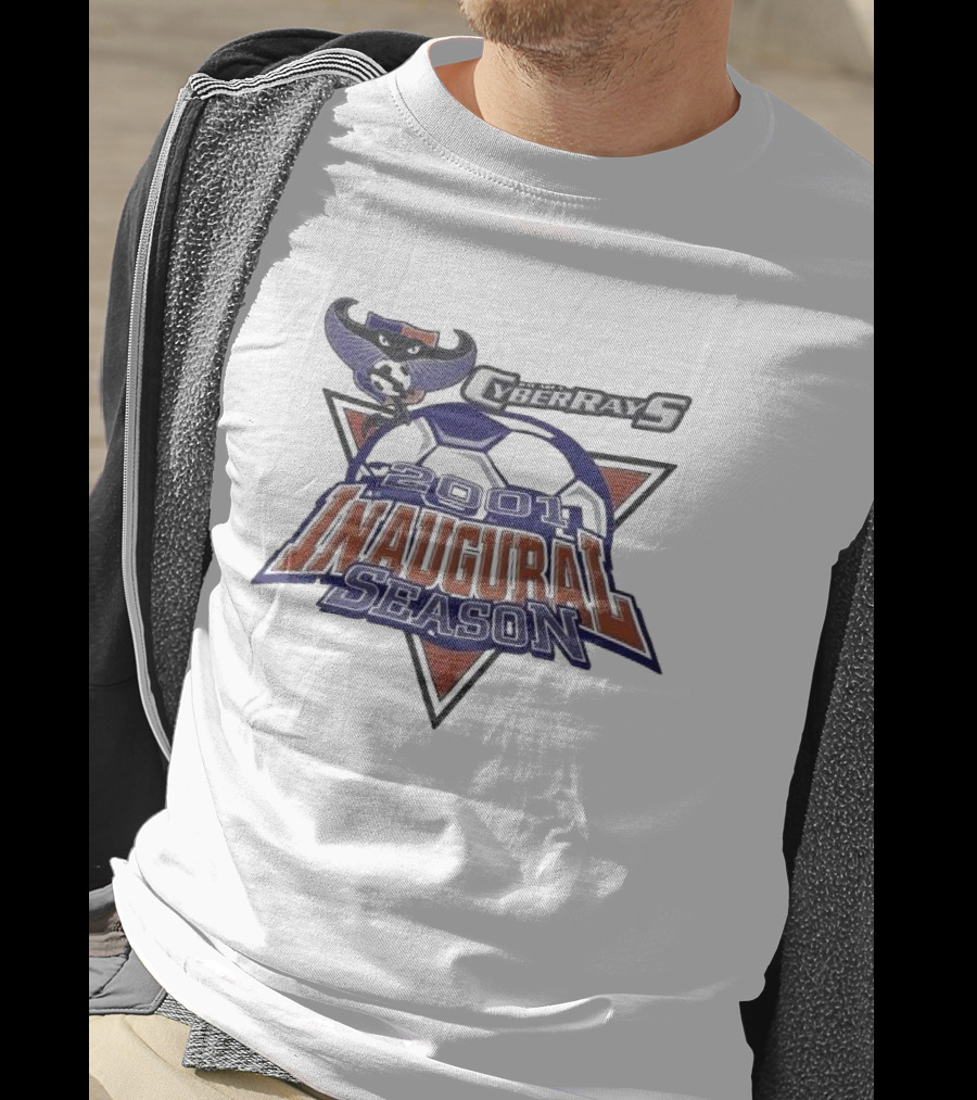 Bay Area CyberRays WUSA Soccer 2001 Inaugural Season T-Shirt