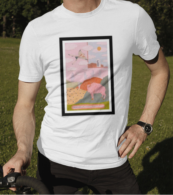 Khruangbin At The Criterion In Oklahoma City OK On Oct 7 2024 With Flying Bird And Pink Buffalo T-Shirt