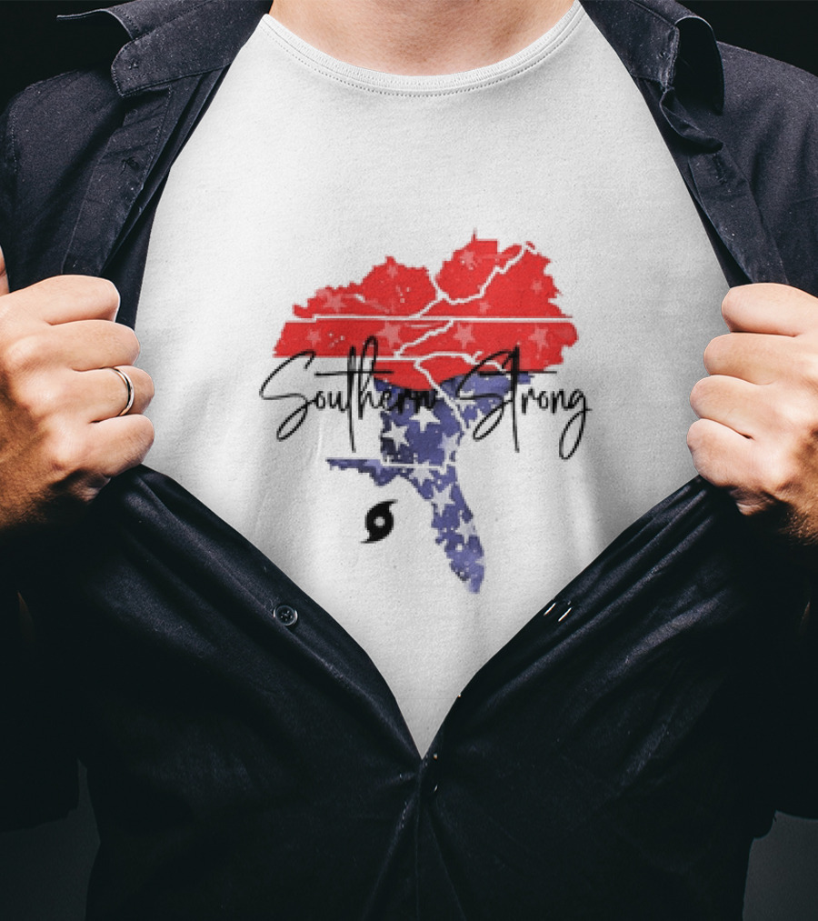 Southern Strong Hurricane Helene Disaster Relief T-Shirt