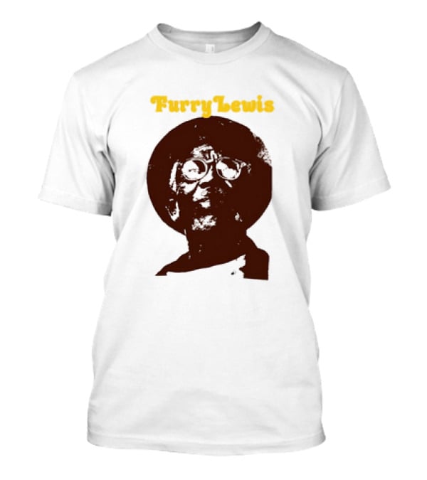 Furry Lewis Blues Old School Retro T-Shirt